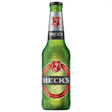 Garrafa de Beck's