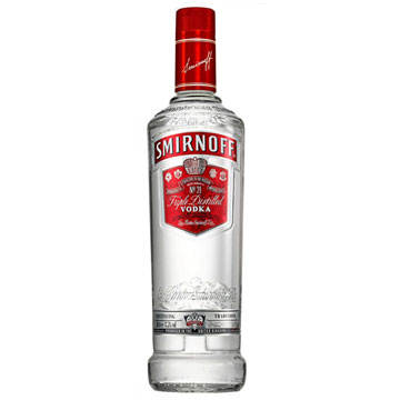 Garrafa de Smirnoff